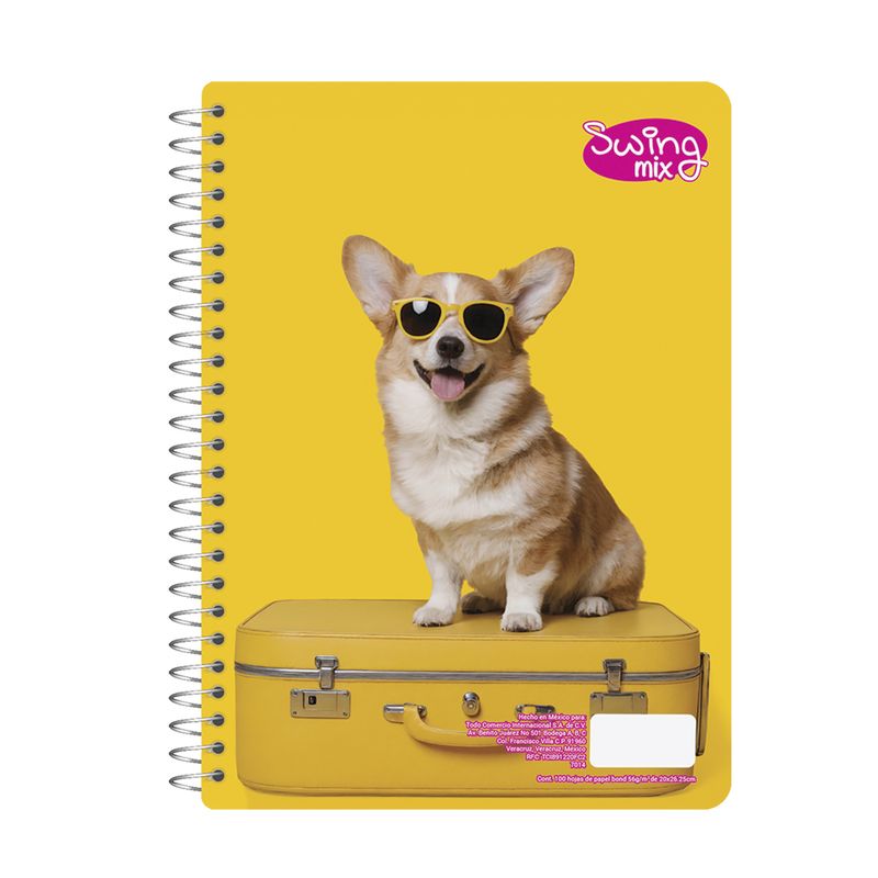 55899 - CUADERNO PROFESIONAL 100H BLANCO SWING MIX (F)