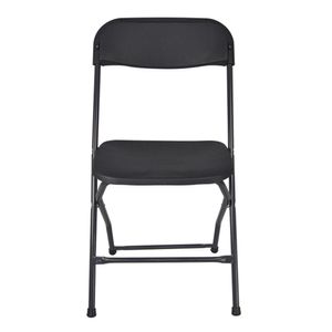 Silla Plegable Plastico Negro Stanton Ds33-A16