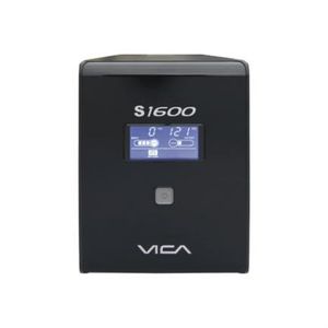 Ups Vica S1600 Regulador Integrado 1600Va/900W 10 Contactos Pantalla Lcd Vbereuab014