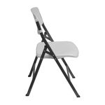 76964 - SILLA PLEGABLE TUBULAR BLANCO QATAR