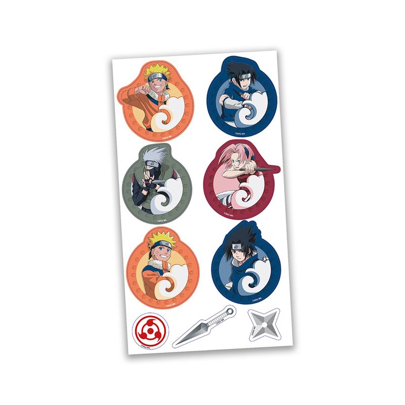 77038 - BLOCK DE STICKERS NARUTO
