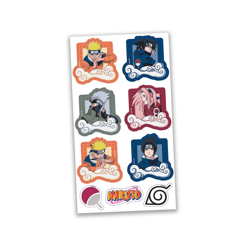 77037 - BLOCK DE STICKERS NARUTO