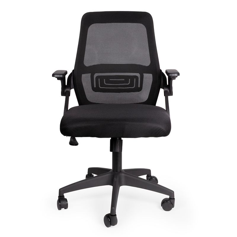 76768 - SILL SECRETARIAL EN MALLA CON BRZOS ABATIBLES AREZZO