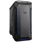 74228 - Gabinete Gamer Asus TUF Gaming GT501 Media Torre ITX mATX ATX EATX 4xFan RGB Cristal Templado Color Negro