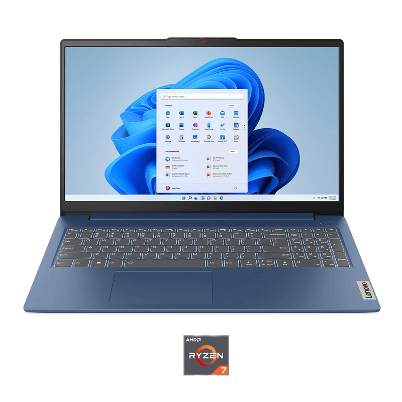 77163 - LAPTOP LENOVO IDEAPAD SLIM 3 15ABR8, 15 6" FHD, AMD RYZEN 7 5825U, 16GB RAM, 1TB SSD, WIN 11 HOME
