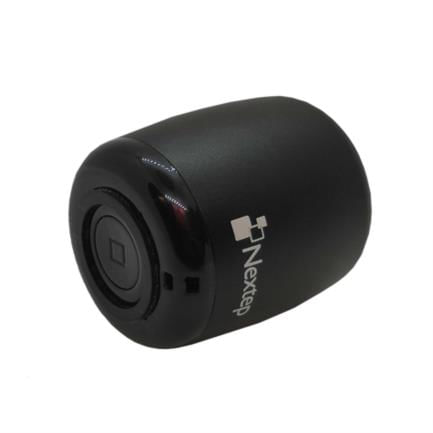 61642 - Mini Bocina Nextep Bluetooth Manos Libres con Botón para Selfies Color Negro