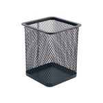 77210 - PORTA LAPICES CUADRADO MALLA METALICA