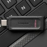 77331 - MEMORIA USB-C 256GB 3 2 DATATRAVELER 70, NEGRO