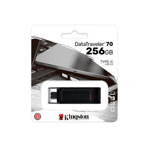 Memoria Usb-C 256Gb 3.2 Datatraveler 70, Negro Dt70/256Gb
