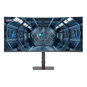 Monitor Hyundai Curvo 34" Led Resolución 3440 X 1440 Ht34Cgmbk01