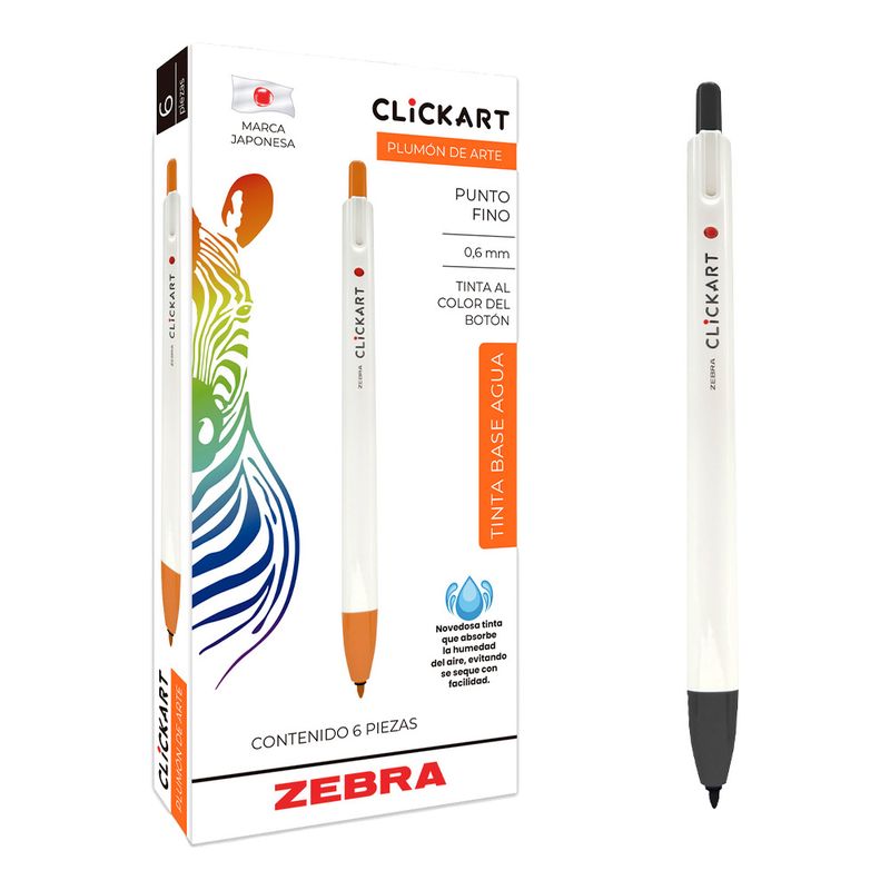 77264 - MARCADOR FINO CLICK ART NEGRO