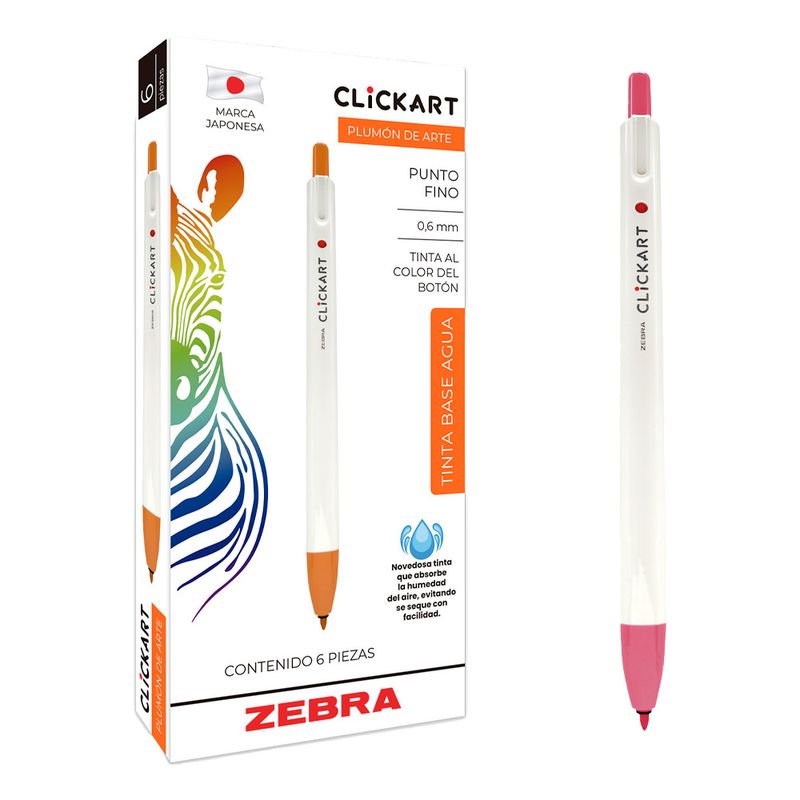 77284 - MARCADOR FINO CLICK ART CEREZA