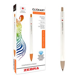 Marcador Fino Click Art Cocoa Pastel 407Ccofnc006