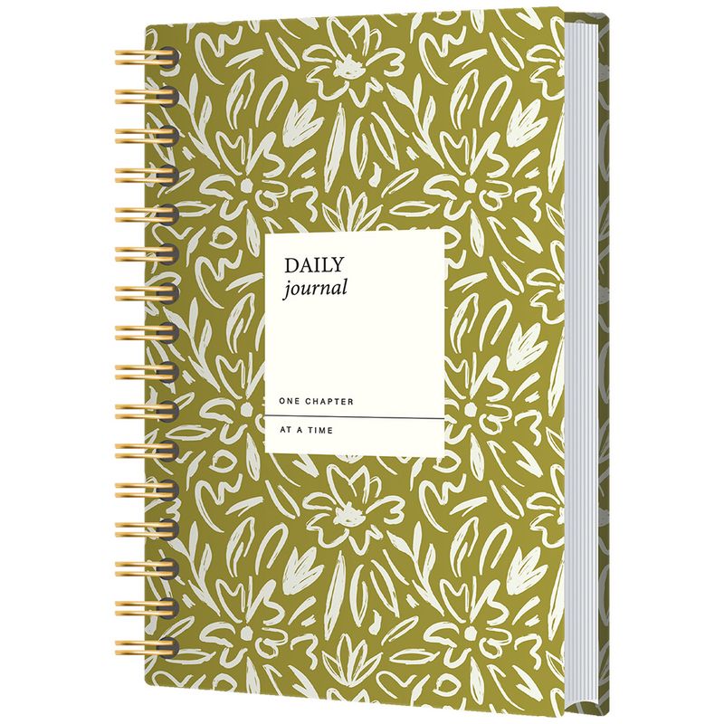 77481 - CUADERNO ESPIRAL FRANCES 100H RAYAS BOTANIC PD