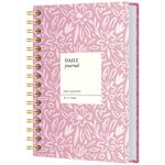77484 - CUADERNO ESPIRAL FRANCES 100H RAYAS WILDFLOWER PD