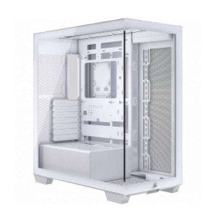 77679 - Gabinete Corsair 3500X Semi Tower EATX ATX mATX ITX Cristal Templado Sin Fuente Sin Fan Cables Ocultos Color Blanco