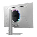 77595 - Monitor Gamer Samsung 32 in Odyssey 4K 3840 x 2160 240HZ PLANO PLATA RGB 0 03MS GAMING HUB G8