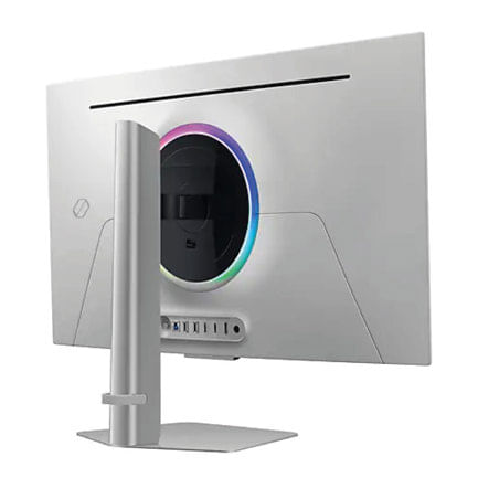 77595 - Monitor Gamer Samsung 32 in Odyssey 4K 3840 x 2160 240HZ PLANO PLATA RGB 0 03MS GAMING HUB G8