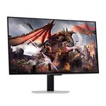 77599 - Monitor Gamer Samsung 32 in Odyssey 4K 3840 x 2160 240HZ PLANO PLATA RGB 0 03MS GAMING HUB G8