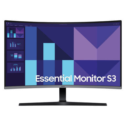 77618 - Monitor Samsung Essential S3 S39GD 32 in FHD Panel VA 1920 x 1080 CURVO 1500R HDMI/D-Sub