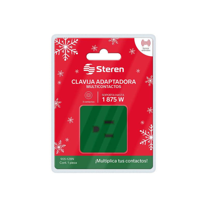 77389 - CLAVIJA ADAPTADORA STEREN, 3 ENTRADAS