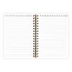 78199 - CUADERNO ESPIRAL FRANCES 100H RAYAS GARDEN PD