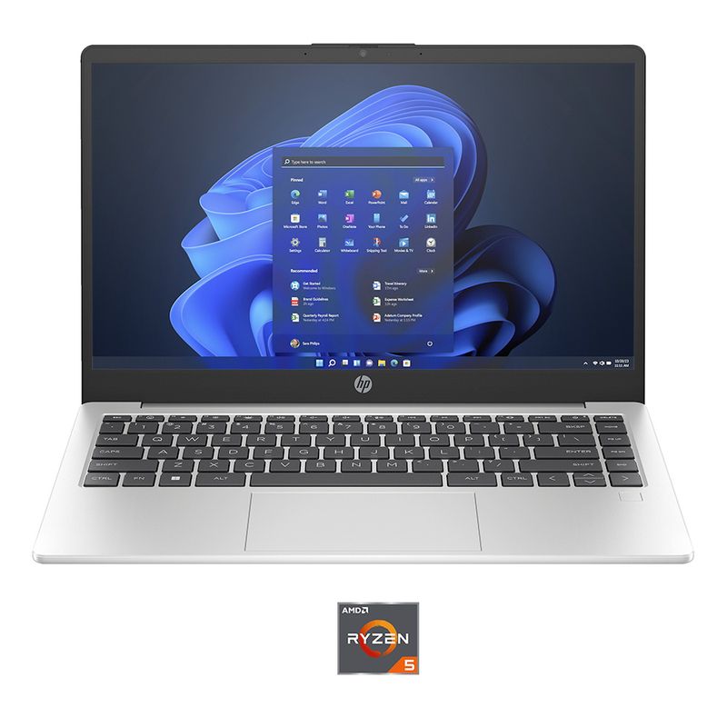 77444 - LAPTOP HP 245G10, 14" HD AMD RYZEN 5 7520U 8GB RAM, 512 GB SSD, WIN 11 HOM