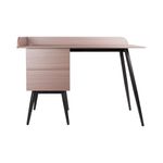 78926 - ESCRITORIO PARA COMPUTADORA CON CAJONERA CENIZO