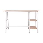 78931 - ESCRITORIO PARA COMPUTADORA CON REPISAS LATERALES ROBLE