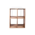 78938 - ESCRITORIO HOME CON LIBRERO BLANCO/ROBLE