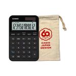 82274 - CALCULADORA ESCRITORIO CASIO MS-20YC-BK 12DIG SOLAR/BATERIA NEGRA