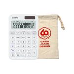 82276 - CALCULADORA ESCRITORIO CASIO MS-20YC-WE 12DIG SOLAR/BATERIA BLANCA