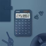 82283 - CALCULADORA ESCRITORIO CASIO MS-20YC-NY 12DIG SOLAR/BATERIA AZUL