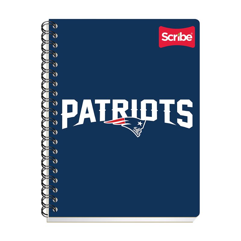82029 - CUADERNO ESPIRAL FRANCES 100H CUADRO GRANDE NFL
