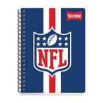 82545 - CUADERNO ESPIRAL FRANCES 100H CUADRO GRANDE NFL
