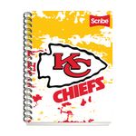 82546 - CUADERNO ESPIRAL FRANCES 100H CUADRO GRANDE NFL