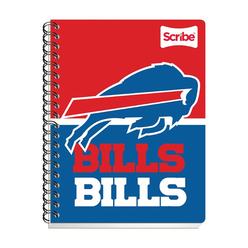 82554 - CUADERNO ESPIRAL FRANCES 100H RAYAS NFL