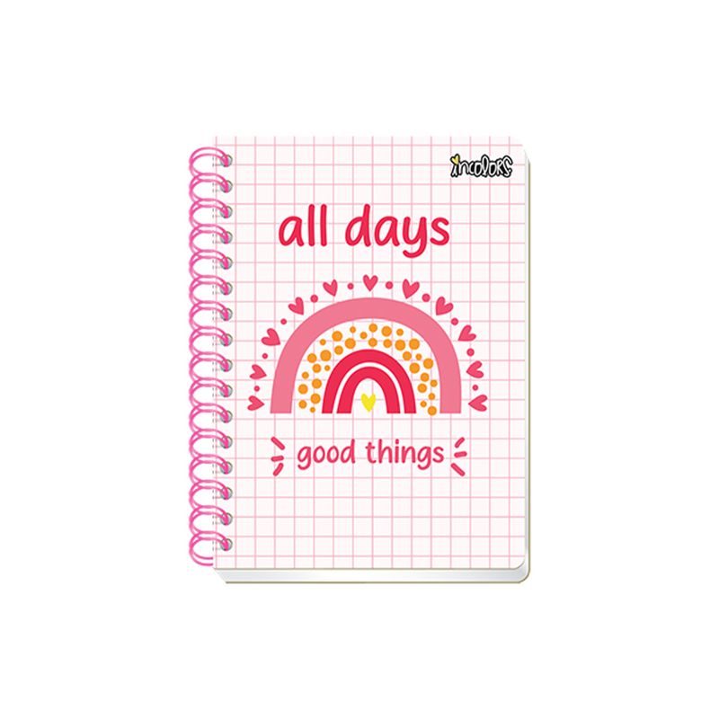 83027 - CUADERNO ESPIRAL FRANCES 100H CUADRO GRANDE INCOLORS