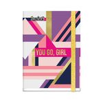 90533 - CUADERNO COSIDO FRANCES PD 100H RAYA INCOLORS