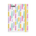 90528 - CUADERNO COSIDO FRANCES PD 100H RAYA INCOLORS