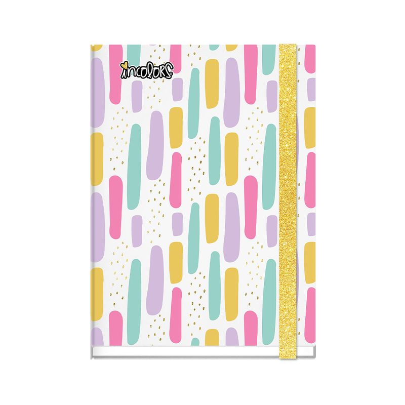 90528 - CUADERNO COSIDO FRANCES PD 100H RAYA INCOLORS