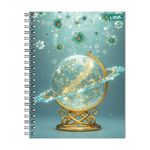 90357 - CUADERNO PROFESIONAL 100H RAYAS FANTASIA CRISTALINA