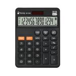 88307 - Calculadora Nextep 14 Digitos Pantalla Grande Escritorio Solar/Bateria Funcion Revisar Y Corregir