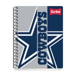 83012 - CUADERNO ESPIRAL FRANCES 100H CUADRO CHICO NFL