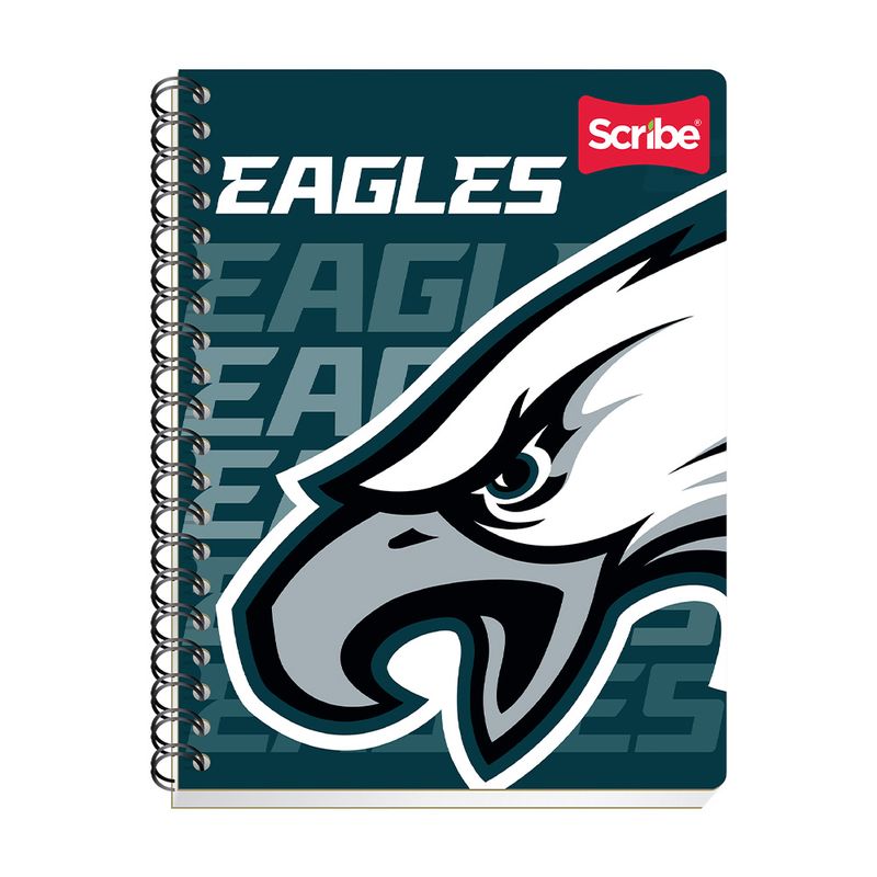 83009 - CUADERNO ESPIRAL FRANCES 100H CUADRO CHICO NFL