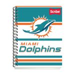 83010 - CUADERNO ESPIRAL FRANCES 100H CUADRO CHICO NFL