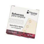 88444 - Etiquetas Nextep Refuerzo para Carpeta Transparentes C/500