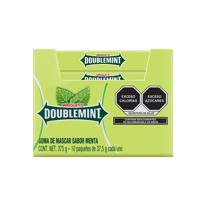 90362 - GOMA DE MASCAR DOUBLEMINT EMBOSSING 37 5GR