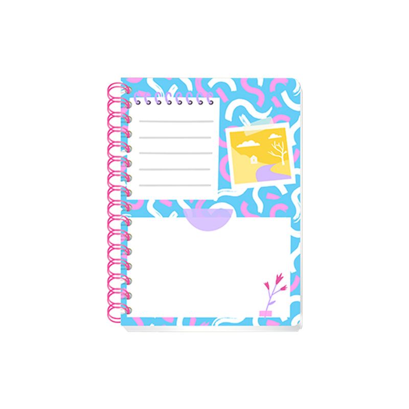 83025 - CUADERNO ESPIRAL FRANCES 100H RAYAS INCOLORS