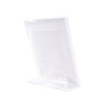 89826 - Marco para Letreros Nextep Vertical A5 15 2X20 3cm Acrilico Transparente